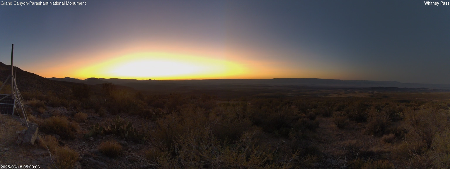 time-lapse frame, Whitney Pass webcam