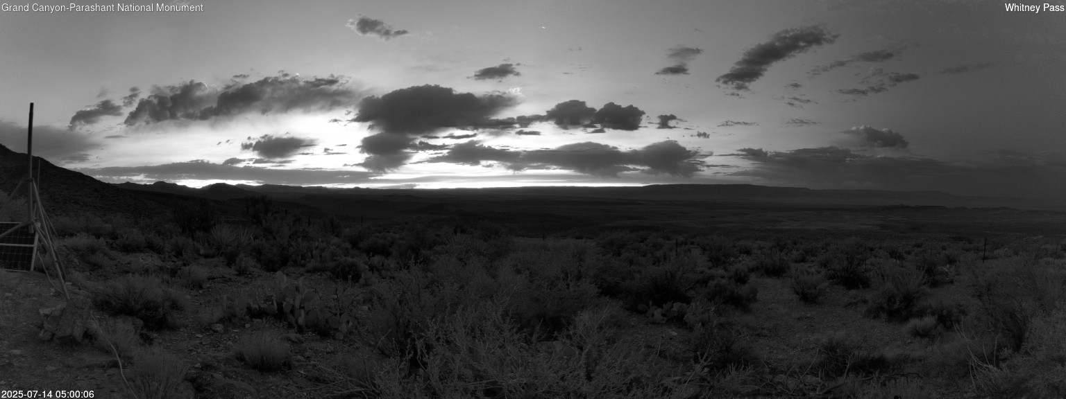 time-lapse frame, Whitney Pass webcam