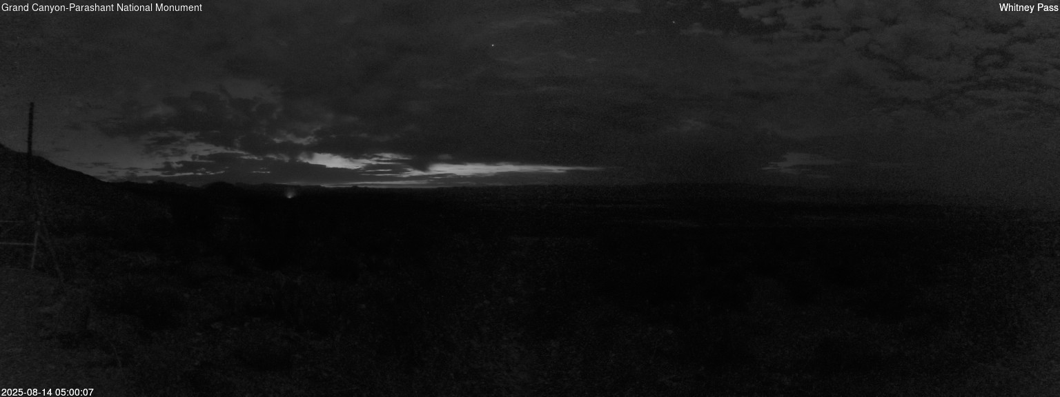 time-lapse frame, Whitney Pass webcam