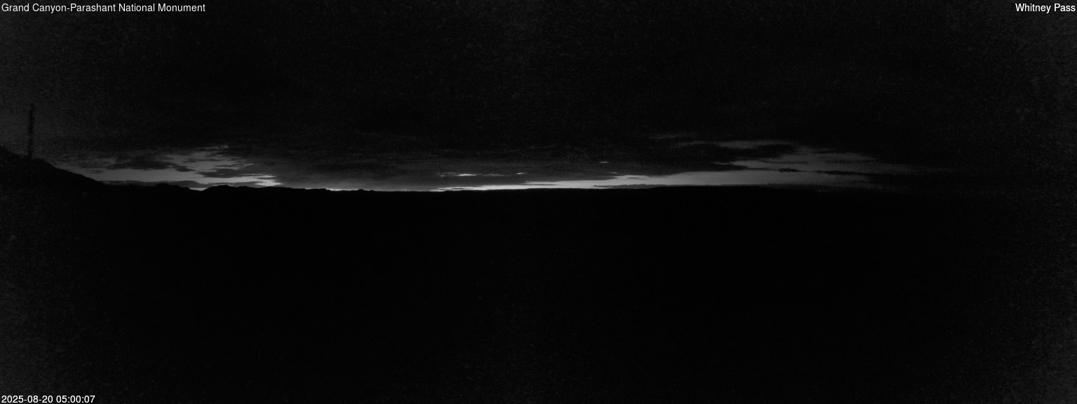 time-lapse frame, Whitney Pass webcam