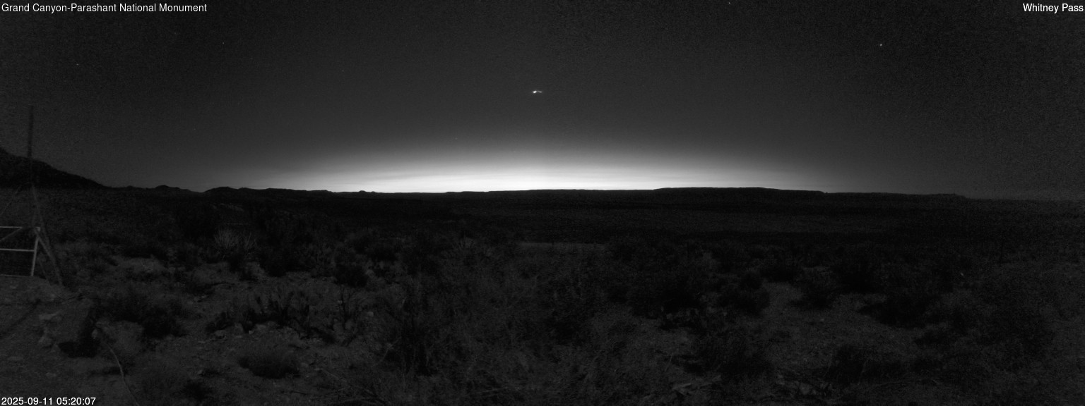 time-lapse frame, Whitney Pass webcam