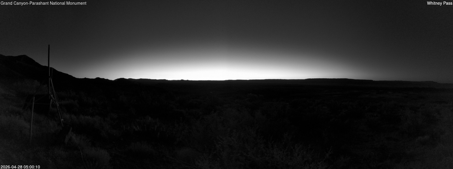 time-lapse frame, Whitney Pass webcam