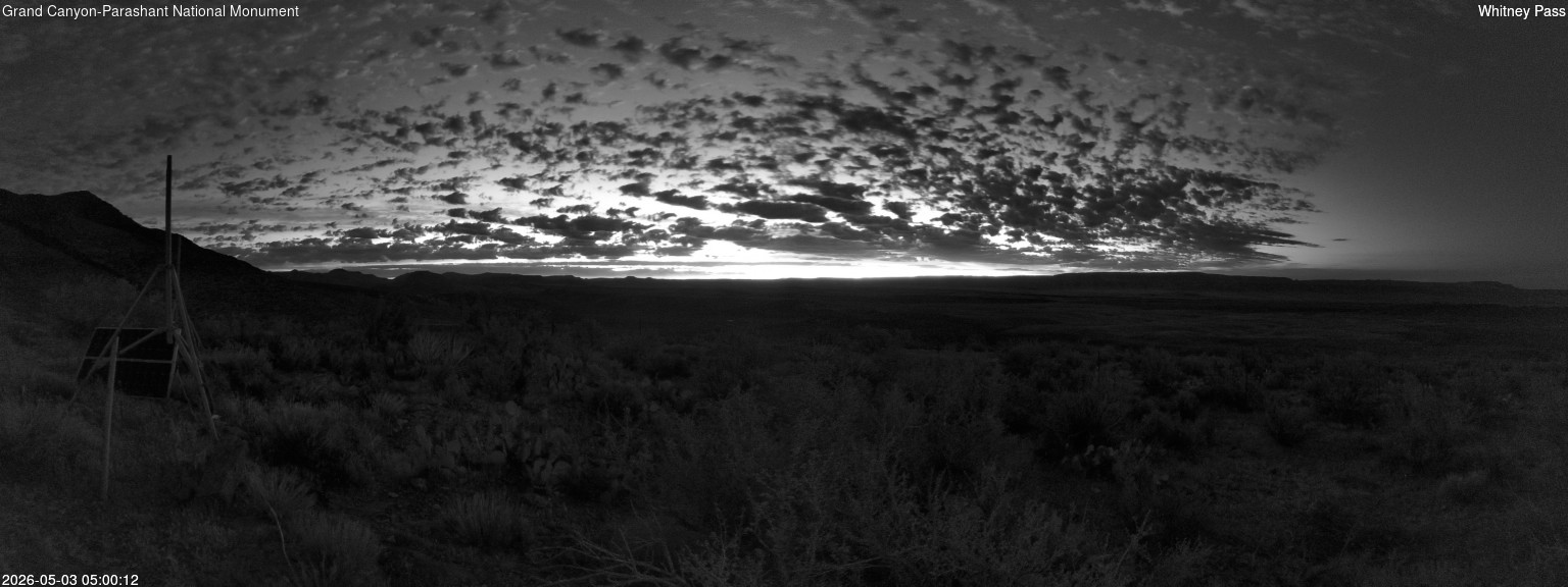 time-lapse frame, Whitney Pass webcam