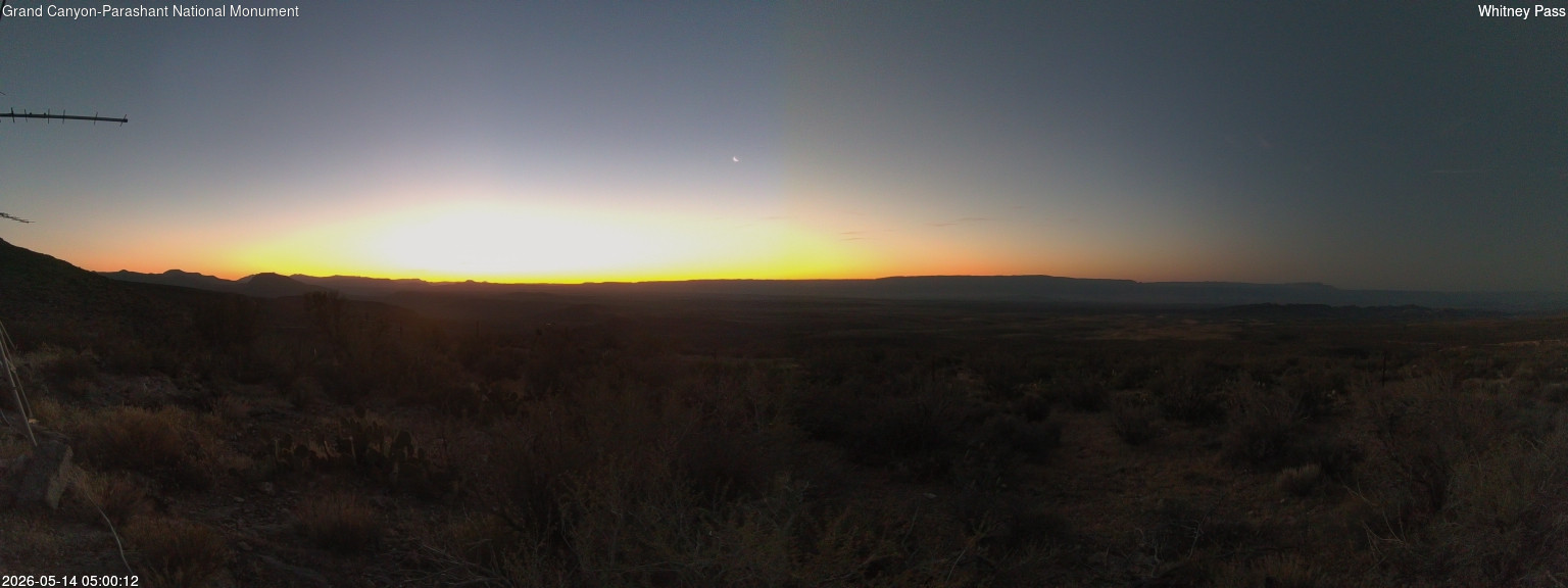 time-lapse frame, Whitney Pass webcam
