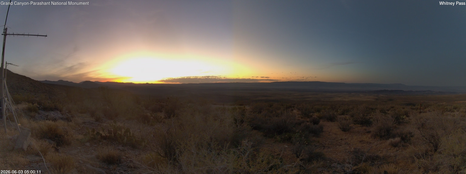 time-lapse frame, Whitney Pass webcam