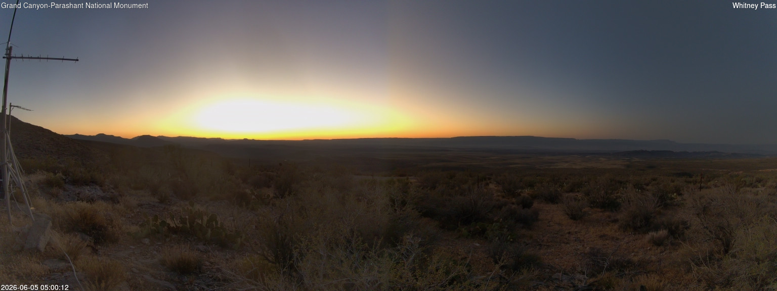 time-lapse frame, Whitney Pass webcam