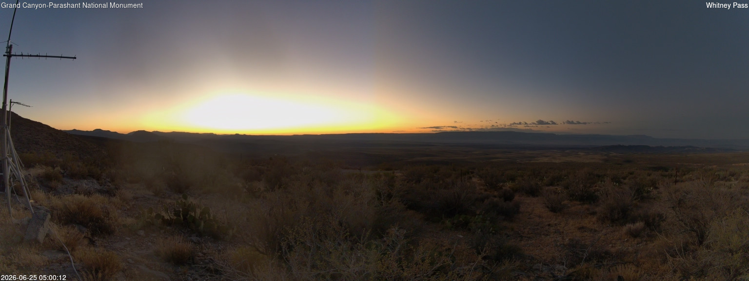 time-lapse frame, Whitney Pass webcam