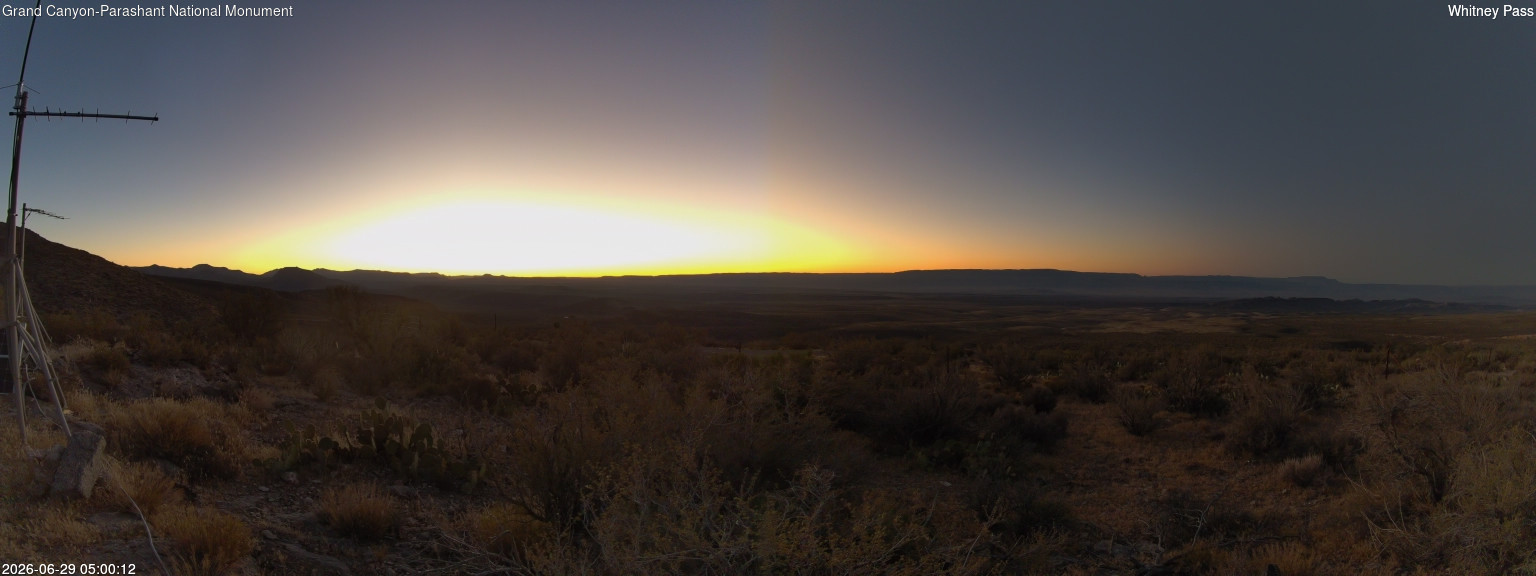 time-lapse frame, Whitney Pass webcam