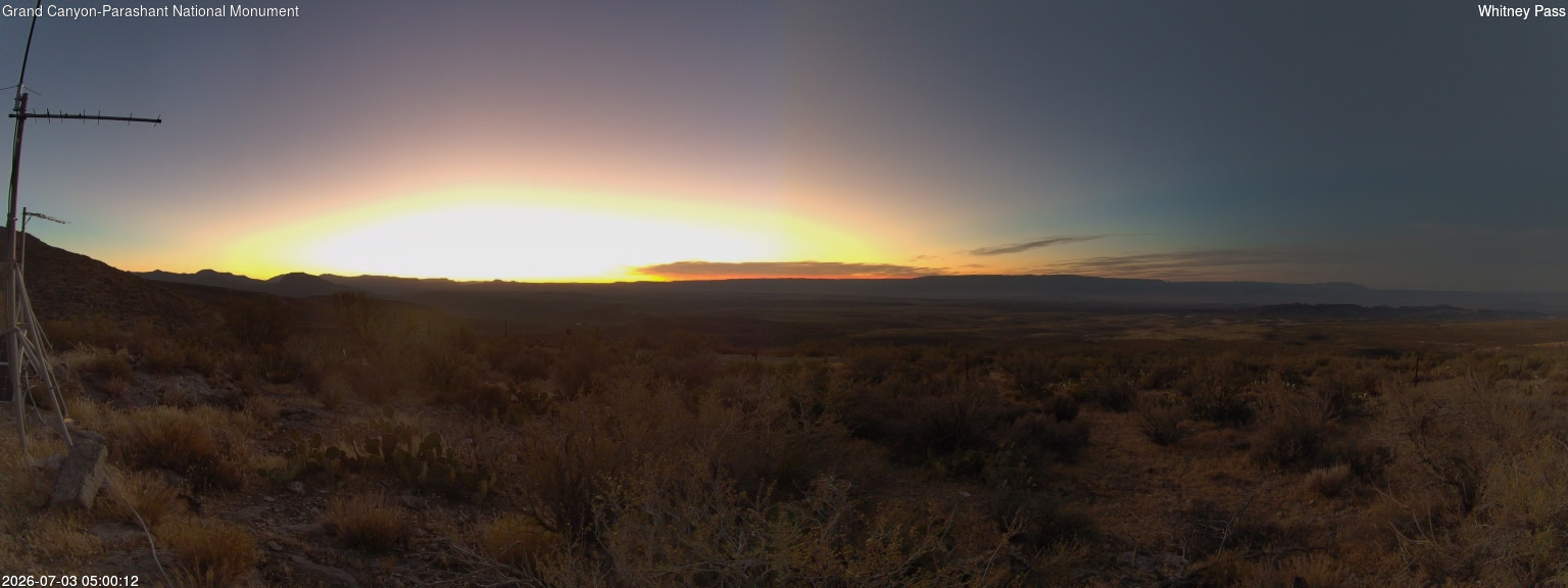 time-lapse frame, Whitney Pass webcam