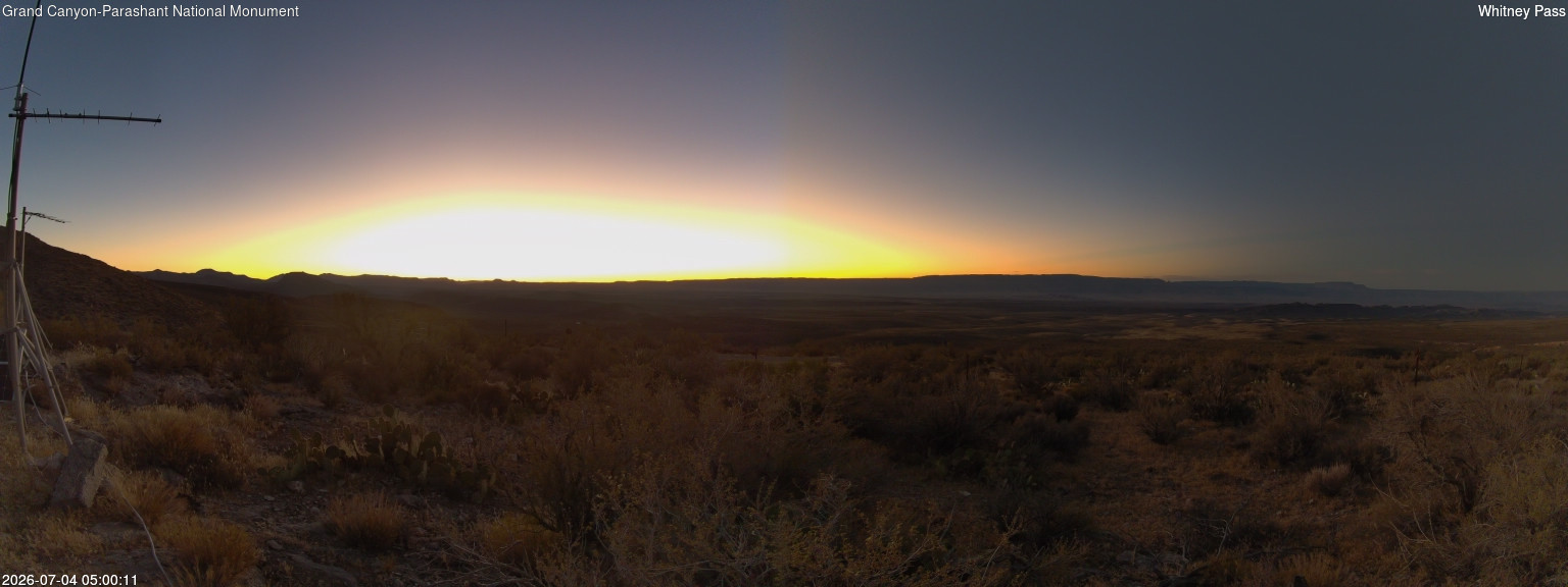 time-lapse frame, Whitney Pass webcam