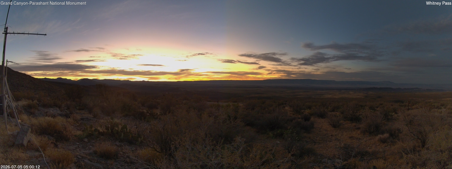 time-lapse frame, Whitney Pass webcam