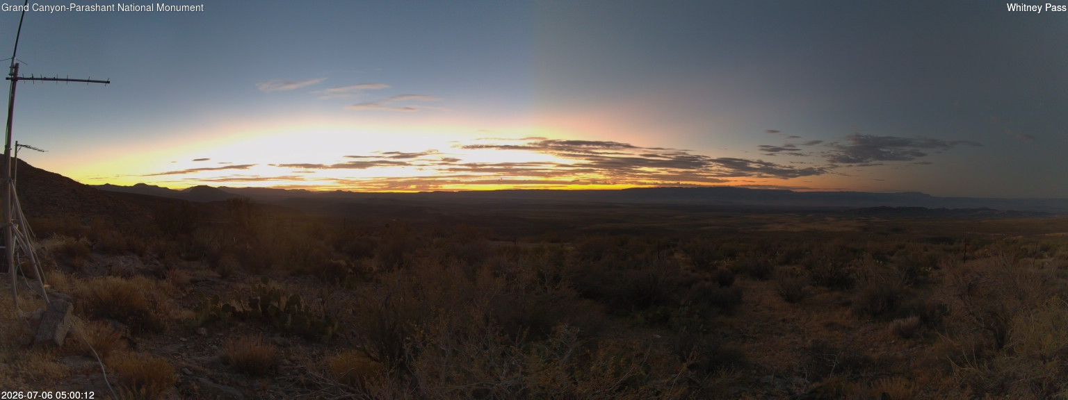 time-lapse frame, Whitney Pass webcam