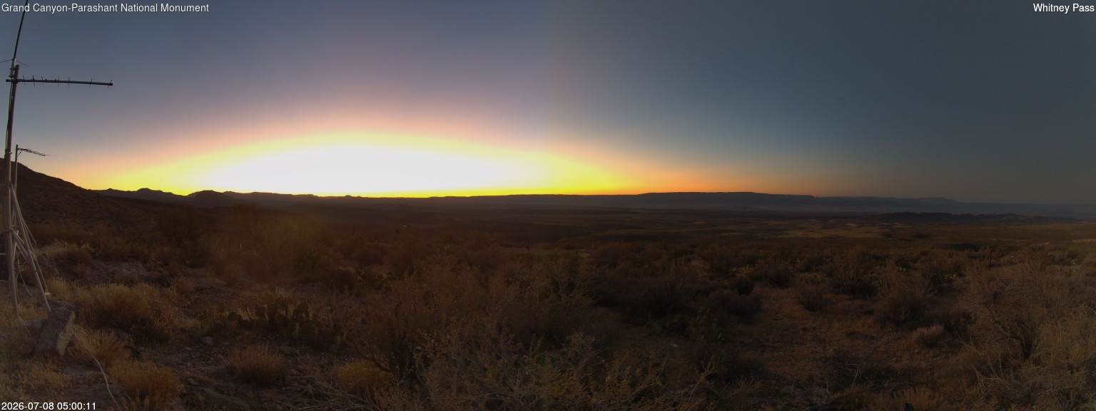 time-lapse frame, Whitney Pass webcam