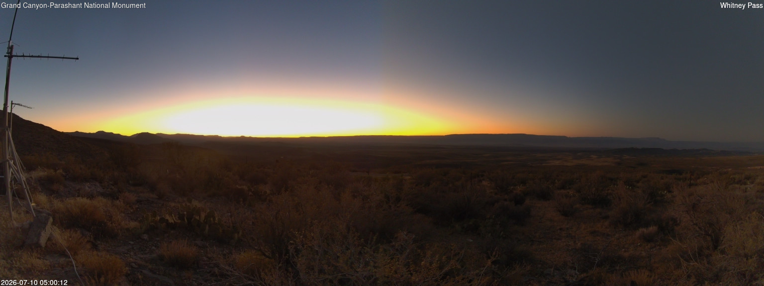time-lapse frame, Whitney Pass webcam