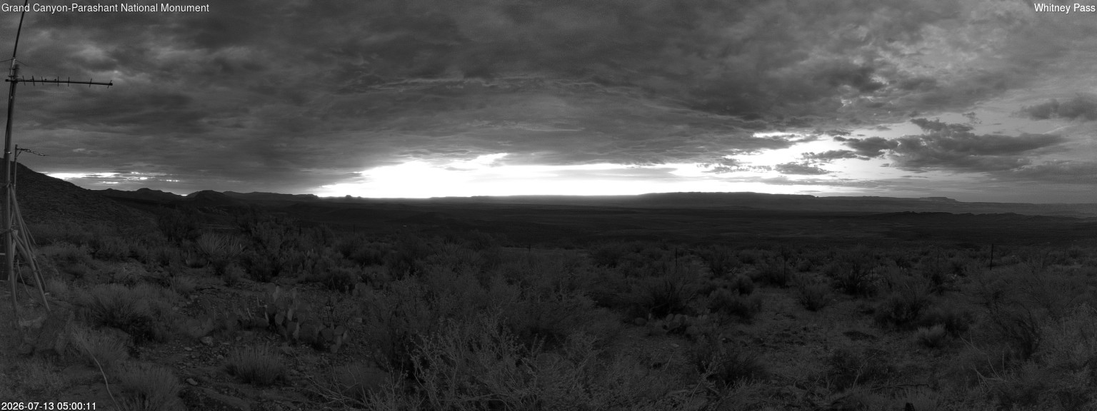 time-lapse frame, Whitney Pass webcam
