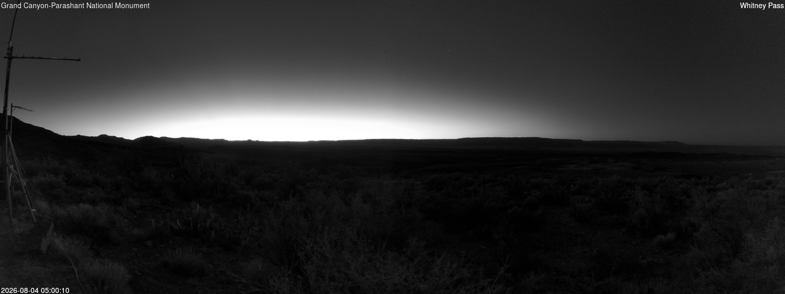 time-lapse frame, Whitney Pass webcam