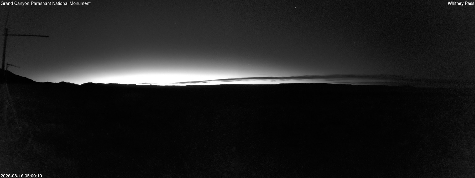 time-lapse frame, Whitney Pass webcam