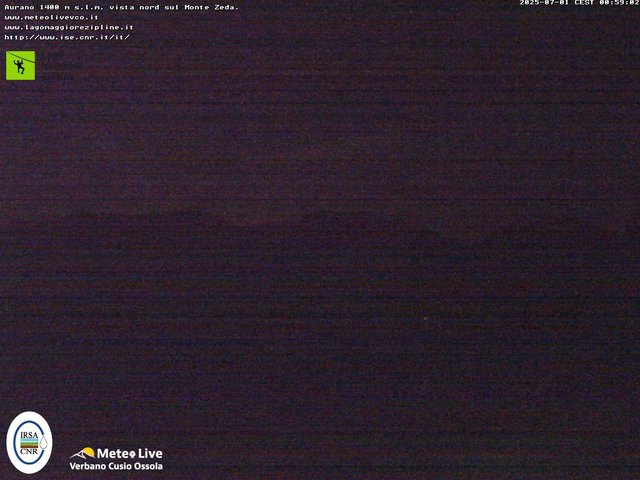 time-lapse frame, Lago Maggiore Zipline webcam
