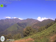 view from Lago Maggiore Zipline on 2025-07-01