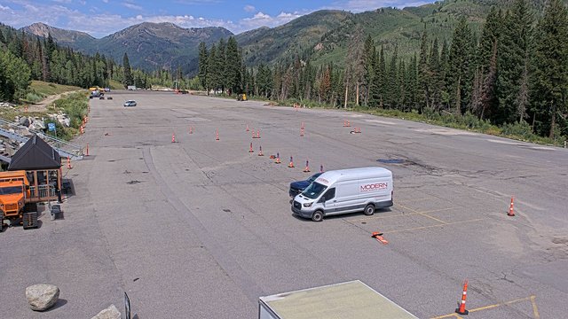 view from Solitude Moonbeam Parking Lot on 2026-08-24