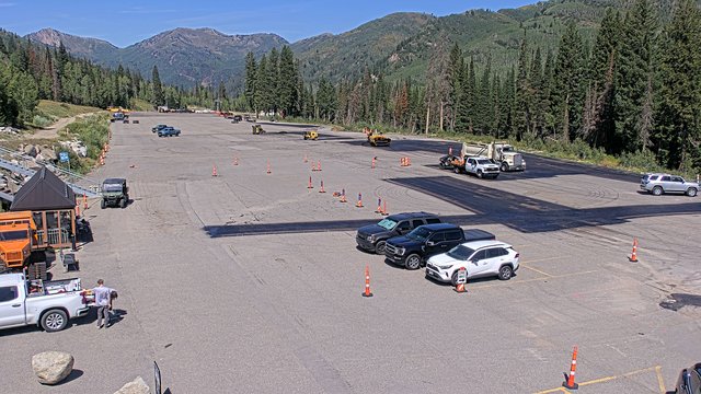 view from Solitude Moonbeam Parking Lot on 2026-08-25