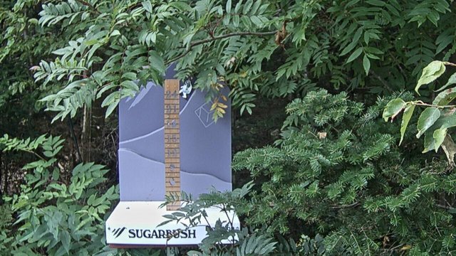 view from Sugarbush Mid-Mountain Snow Stake on 2026-09-01