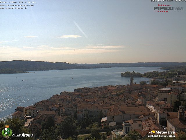 time-lapse frame, Arona webcam