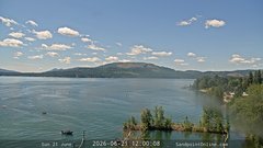 view from Sandpoint Online - Lake Pend Oreille on 2026-06-21