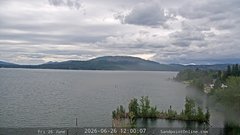 view from Sandpoint Online - Lake Pend Oreille on 2026-06-26