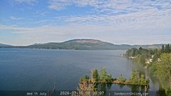 view from Sandpoint Online - Lake Pend Oreille on 2026-07-15
