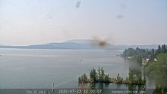 view from Sandpoint Online - Lake Pend Oreille on 2026-07-23