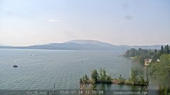 view from Sandpoint Online - Lake Pend Oreille on 2026-07-24
