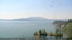 view from Sandpoint Online - Lake Pend Oreille on 2026-07-29