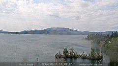 view from Sandpoint Online - Lake Pend Oreille on 2026-08-13