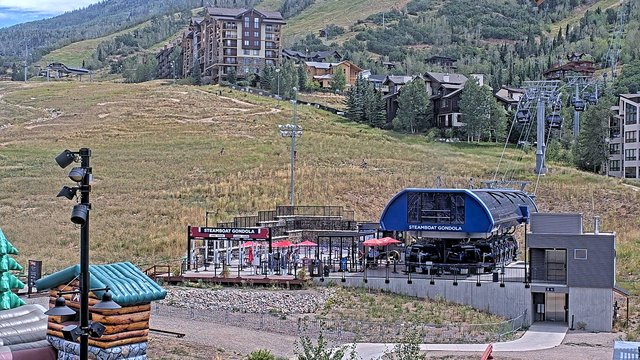 view from Steamboat Gondola on 2026-08-22
