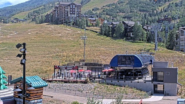 view from Steamboat Gondola on 2026-08-23