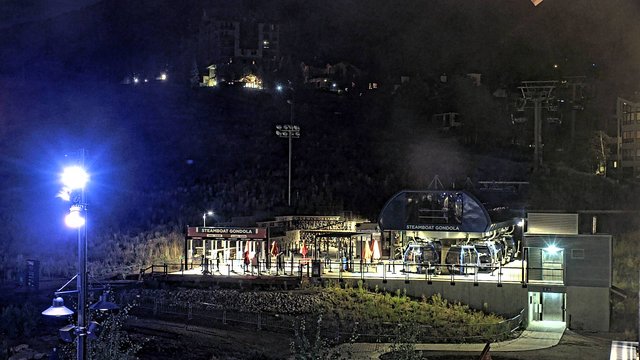 time-lapse frame, Steamboat Gondola webcam