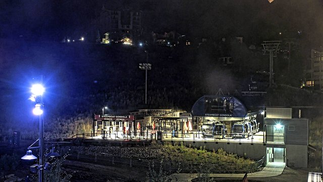 time-lapse frame, Steamboat Gondola webcam