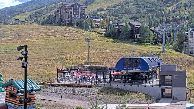 time-lapse frame, Steamboat Gondola webcam