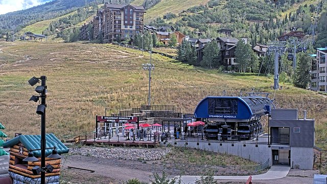 view from Steamboat Gondola on 2026-09-04