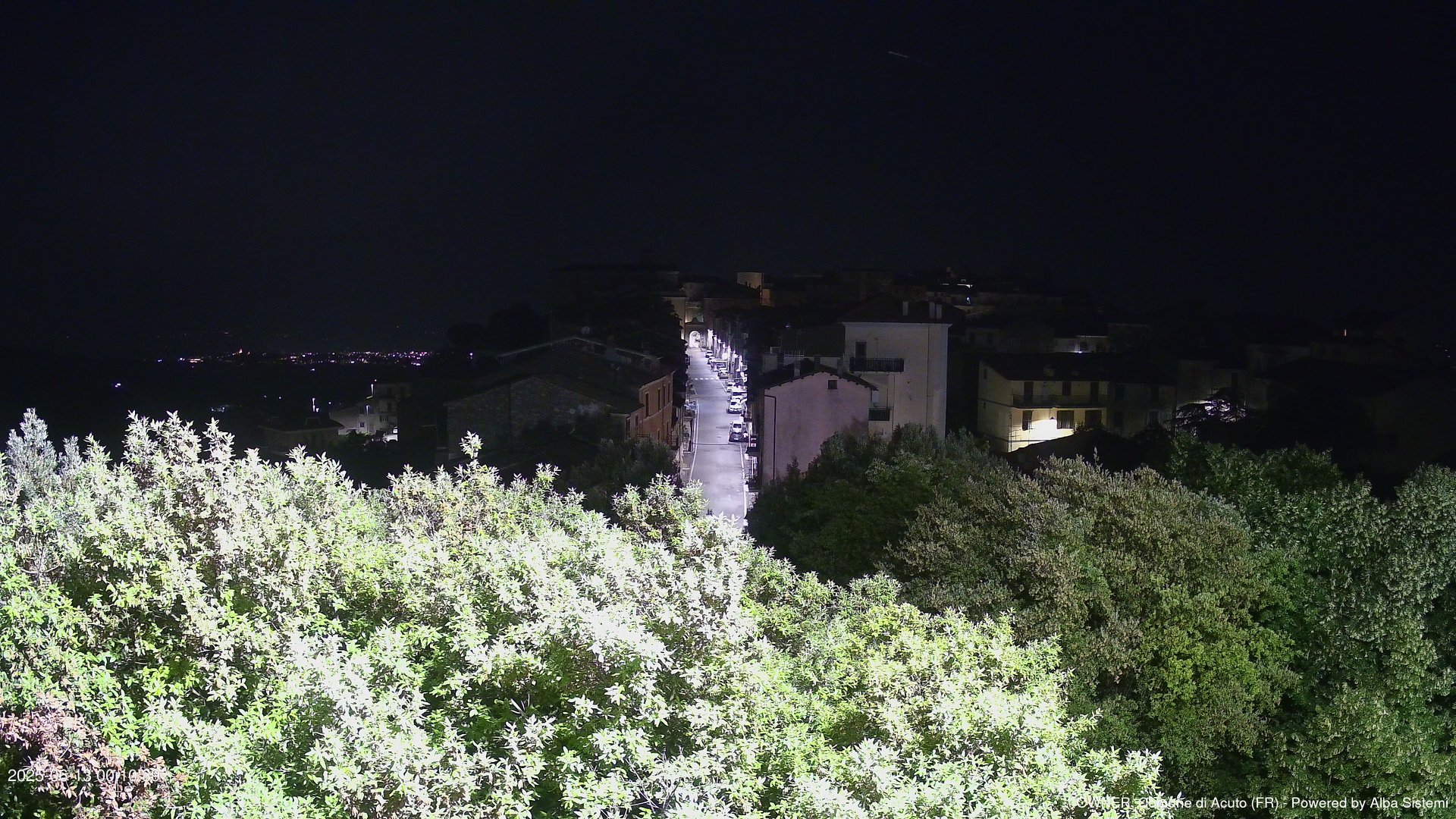 time-lapse frame, ACUTO webcam