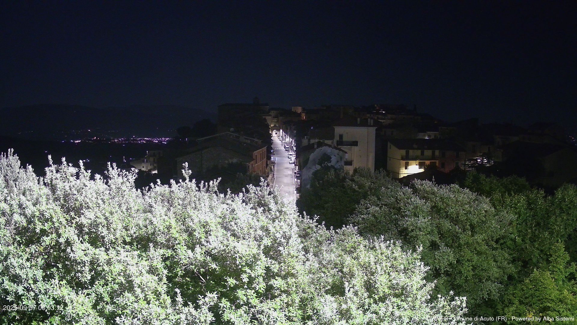 time-lapse frame, ACUTO webcam