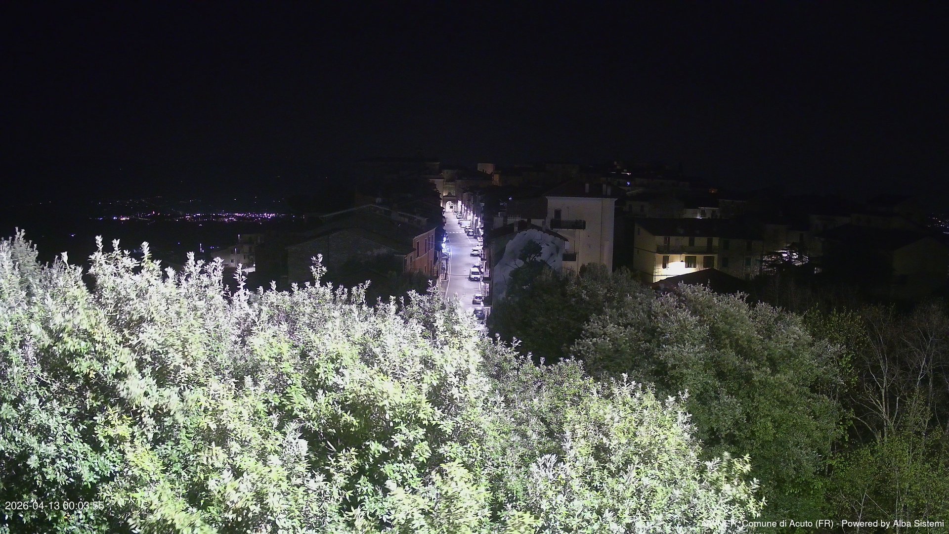 time-lapse frame, ACUTO webcam