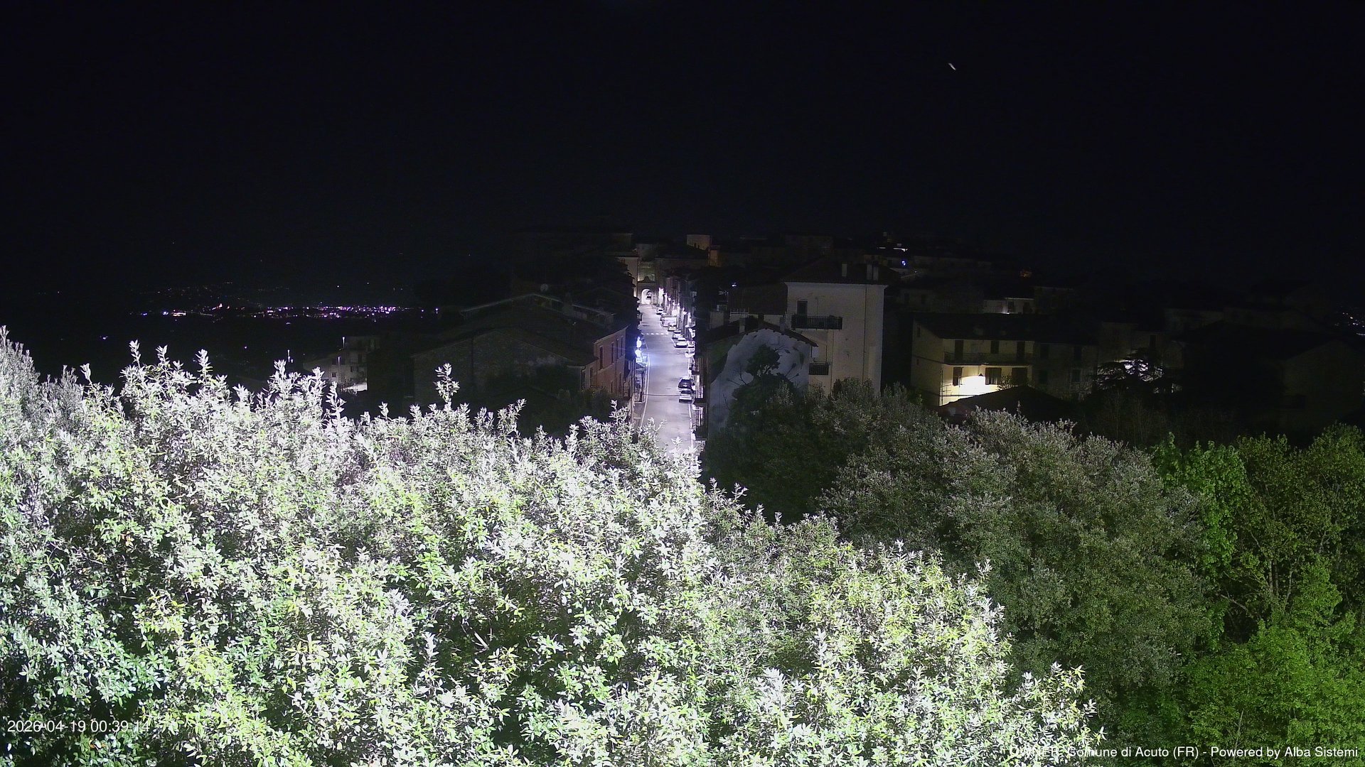 time-lapse frame, ACUTO webcam