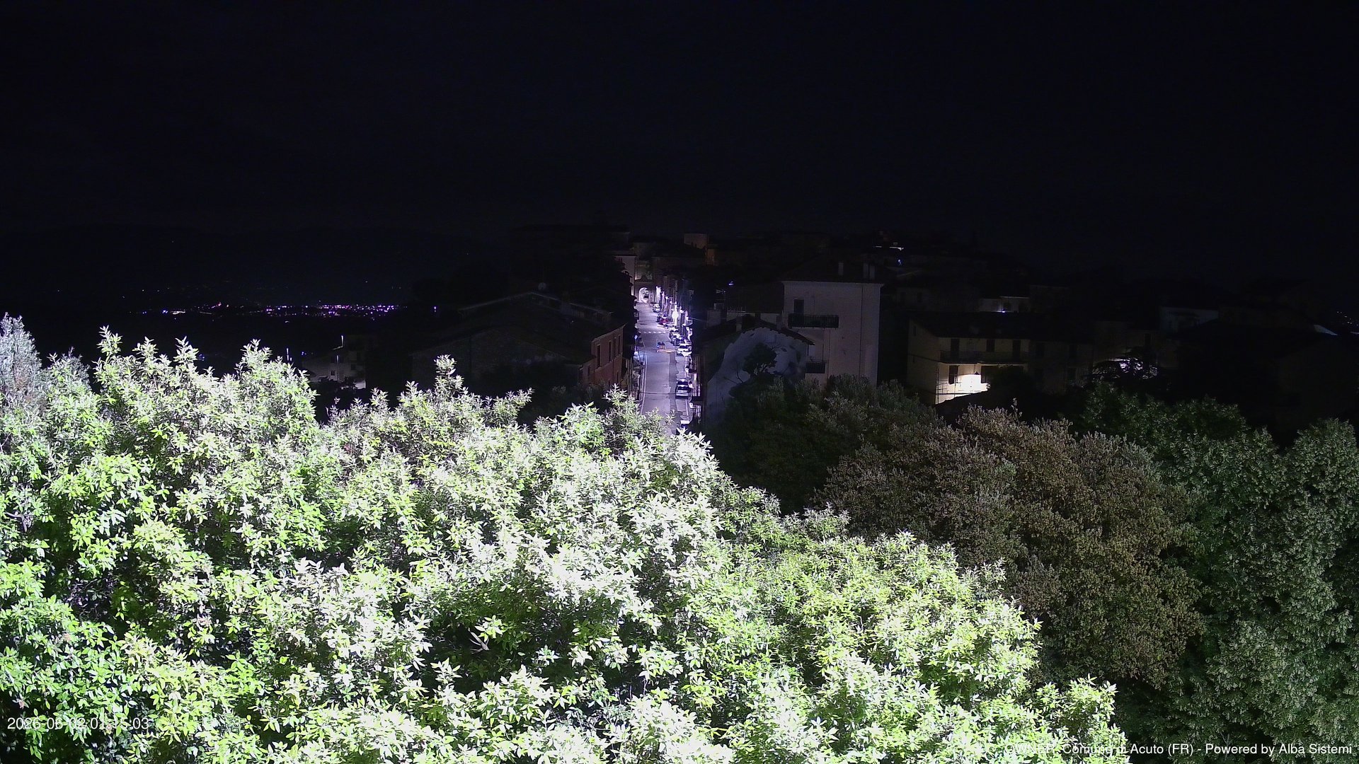 time-lapse frame, ACUTO webcam