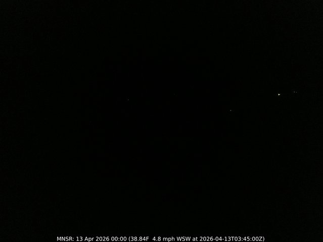 time-lapse frame, MtNorris webcam