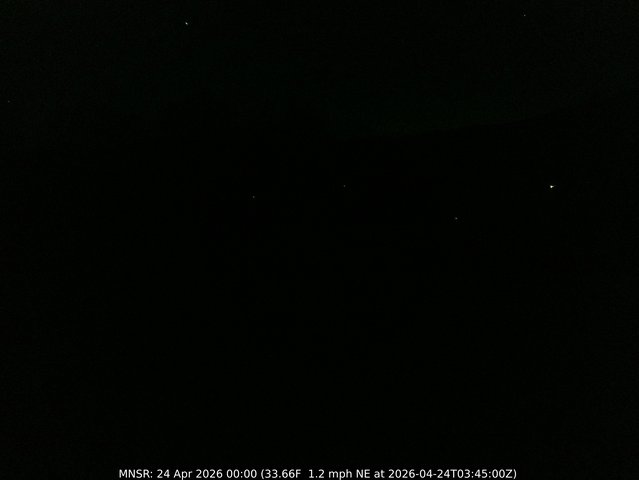 time-lapse frame, MtNorris webcam