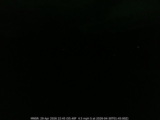 time-lapse frame, MtNorris webcam