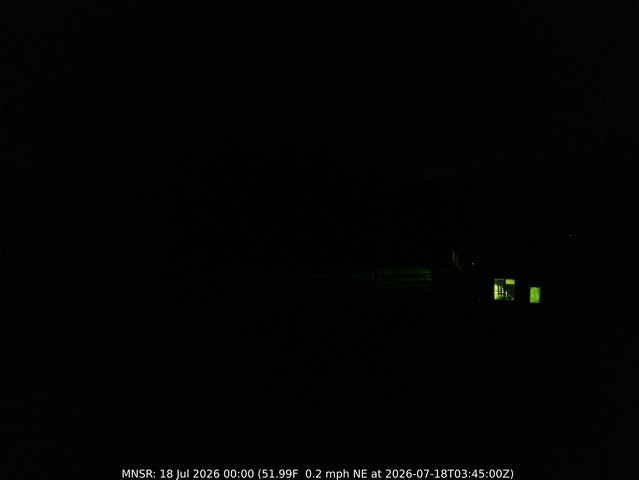 time-lapse frame, MtNorris webcam