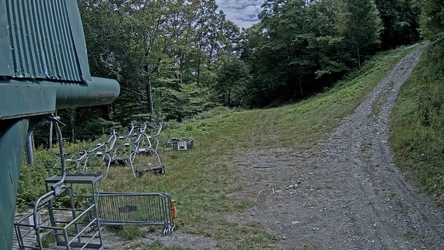 view from Sugarbush Castlerock Lift on 2026-09-01